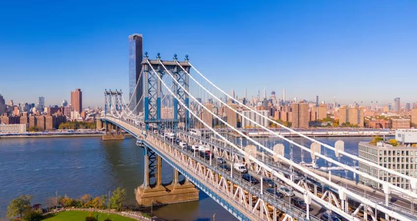 Iconic photo place DUMBO, Brooklyn