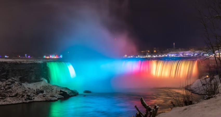 Niagara Falls in Winter Festival of Lights
