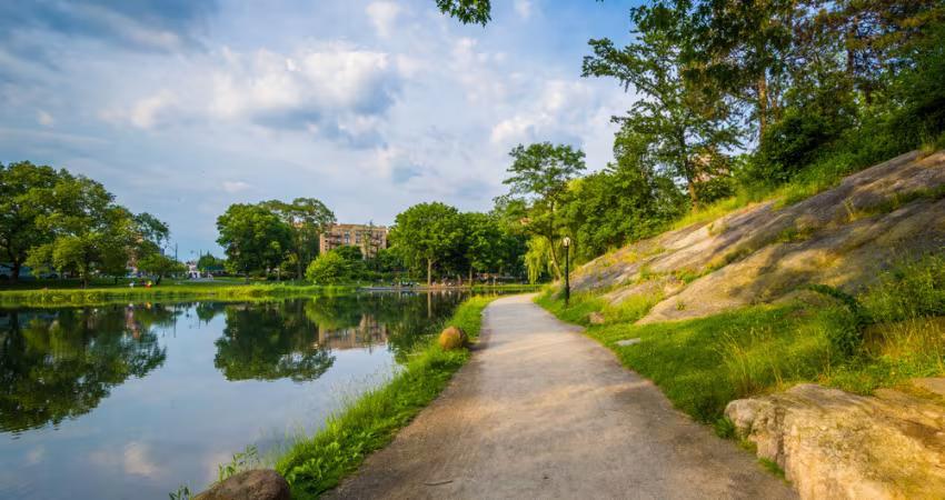 Harlem Meer Fishing Spots in Central Park