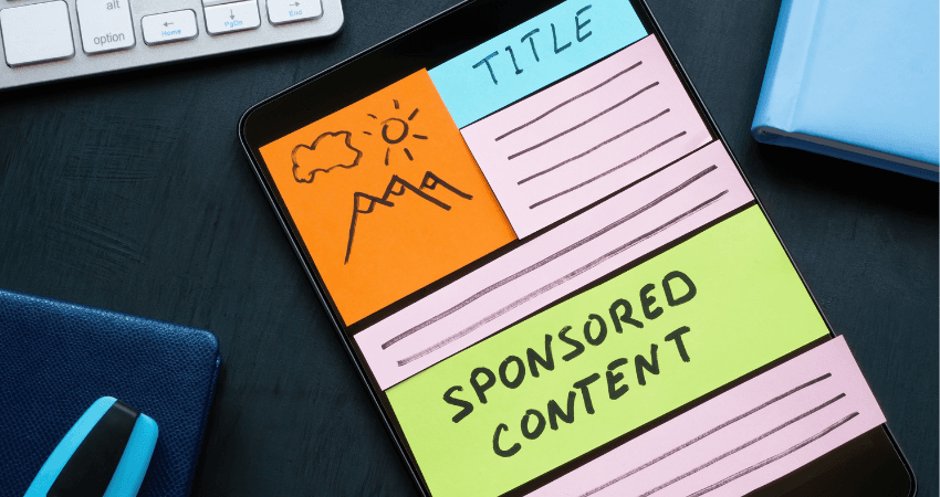 Sponsored Blog Content